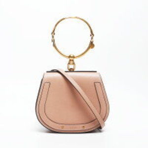 Chloe Nile Small Bracelet Bag Shoulder Brown